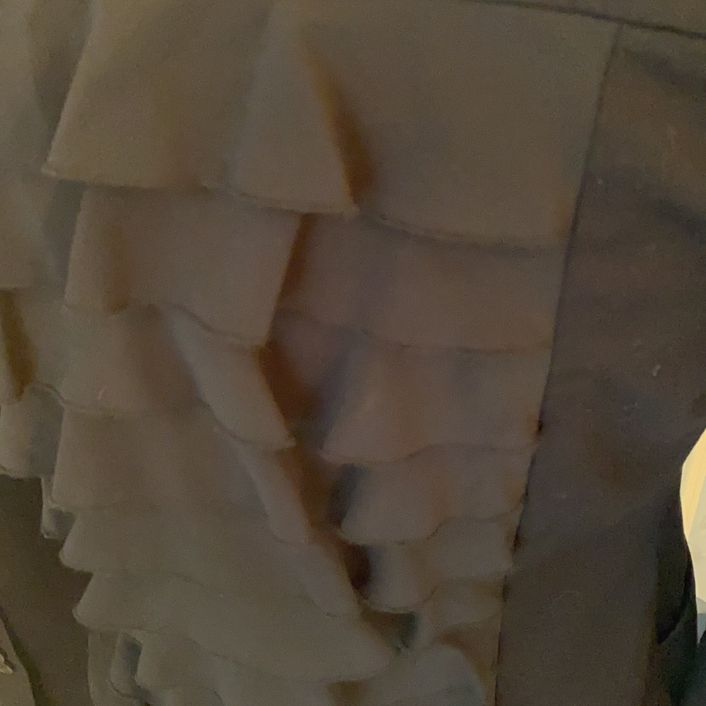 BCBG MAXAZRIA ADOREE Ruffleback Blazer - Picture 3 of 6